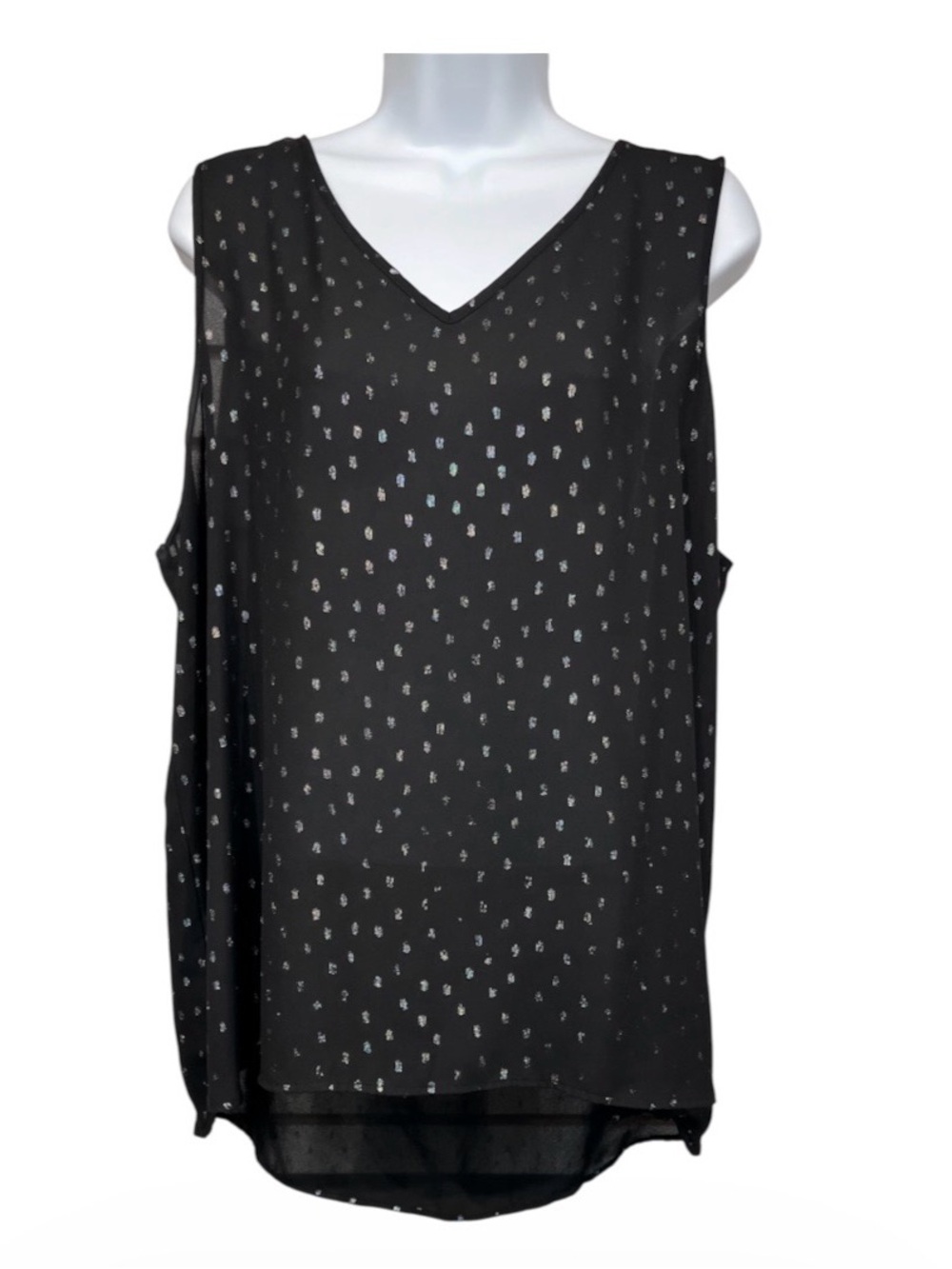 Apt. 9 sleeveless blouse size XXL - Picture 1 of 7